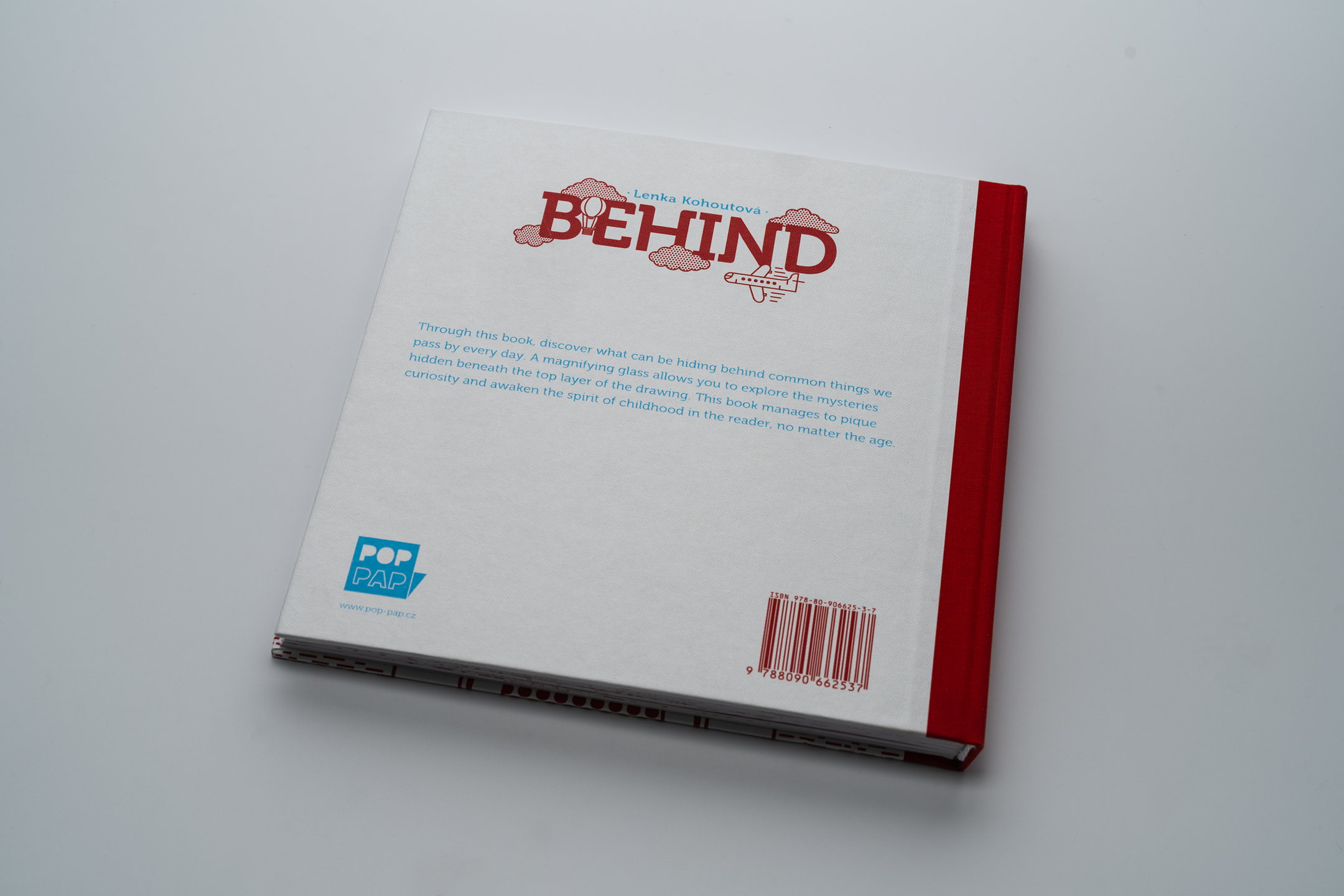 Behind