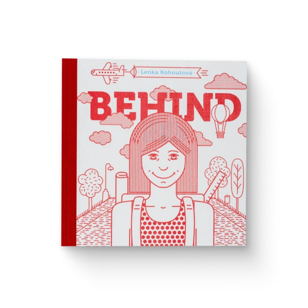 Behind